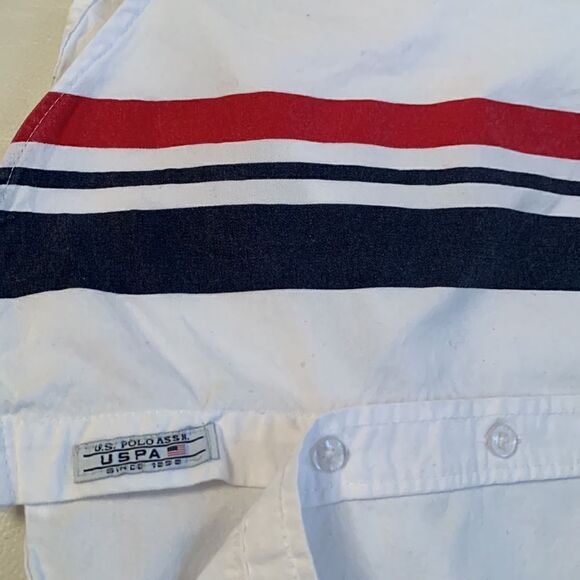 US Polo Assn. Boys Shirt w/ Embroidered Logo Pony Size 8 - Picture 3 of 12